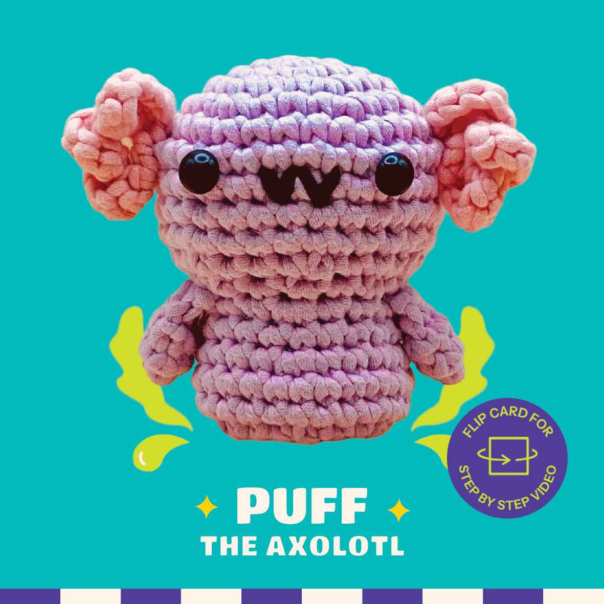 Puff The Axolotl(Beginner)
